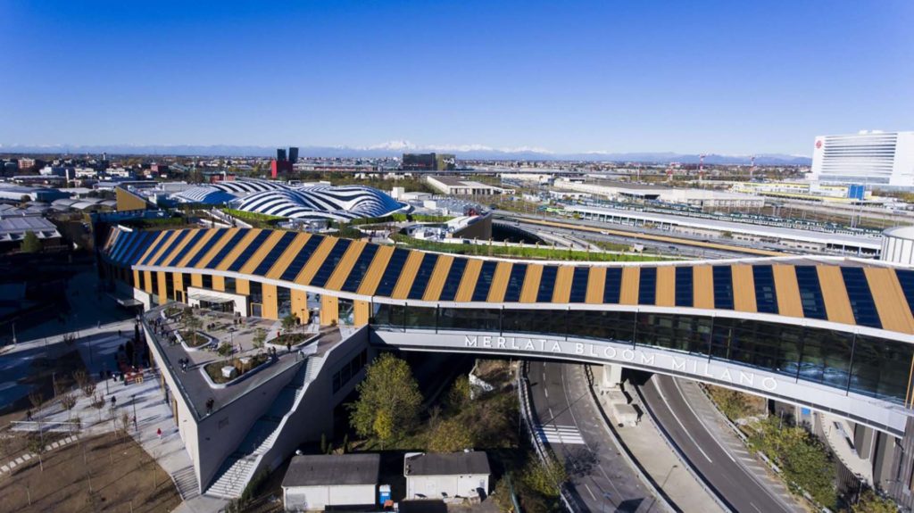 Il Merlata Bloom di Milano visto dall'alto