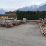 BigMat Piemonte lana edilizia piazzale esterno con materiale edile