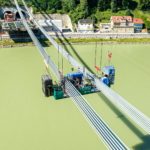 Ponte strallato sul Danubio