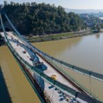 Ponte strallato sul Danubio