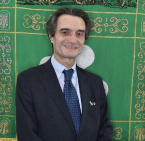 Attilio Fontana presidente della regione Lombardia