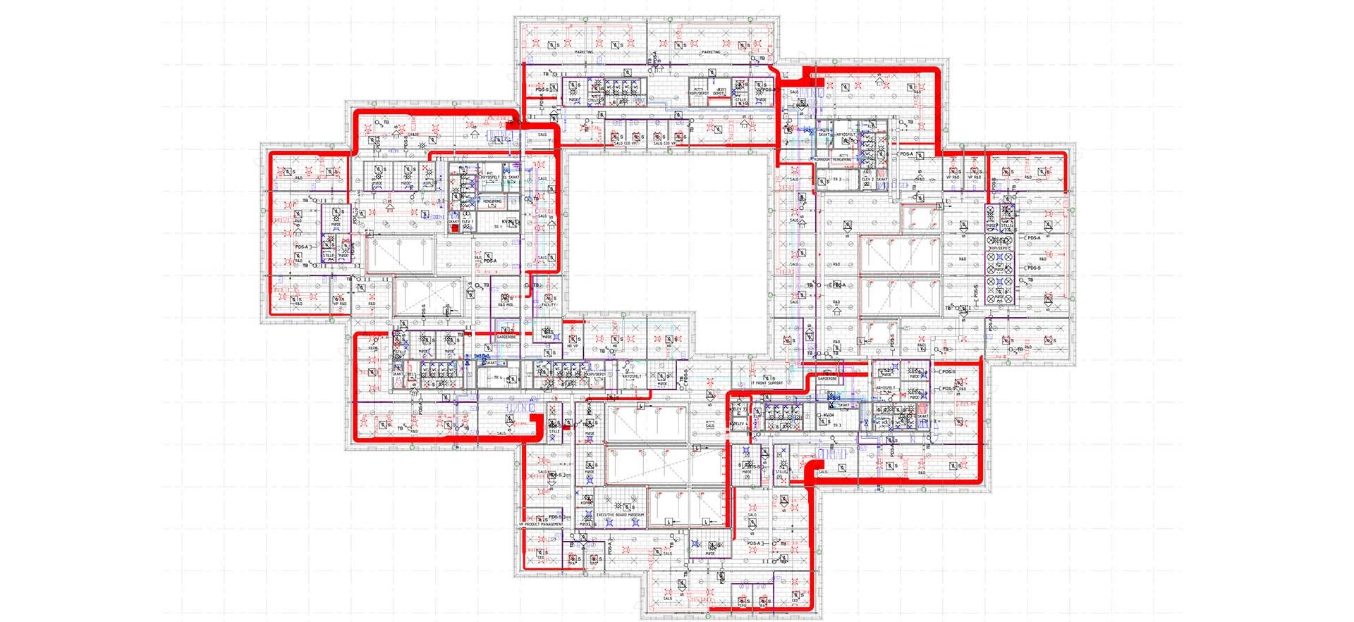 Cobot Hub - schema impianti elettrici e meccanici