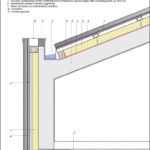 Dettaglio del progetto della copertura e del rivestimento