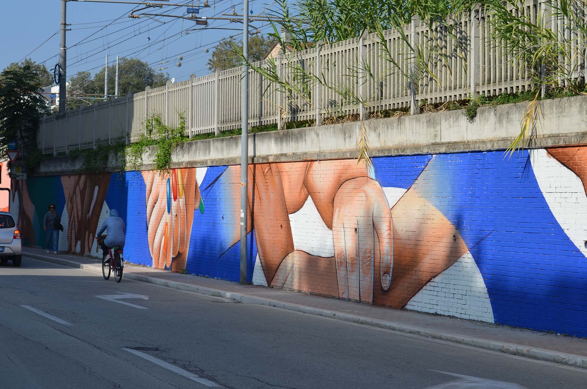 Murale antinquinamento realizzato a Pesaro