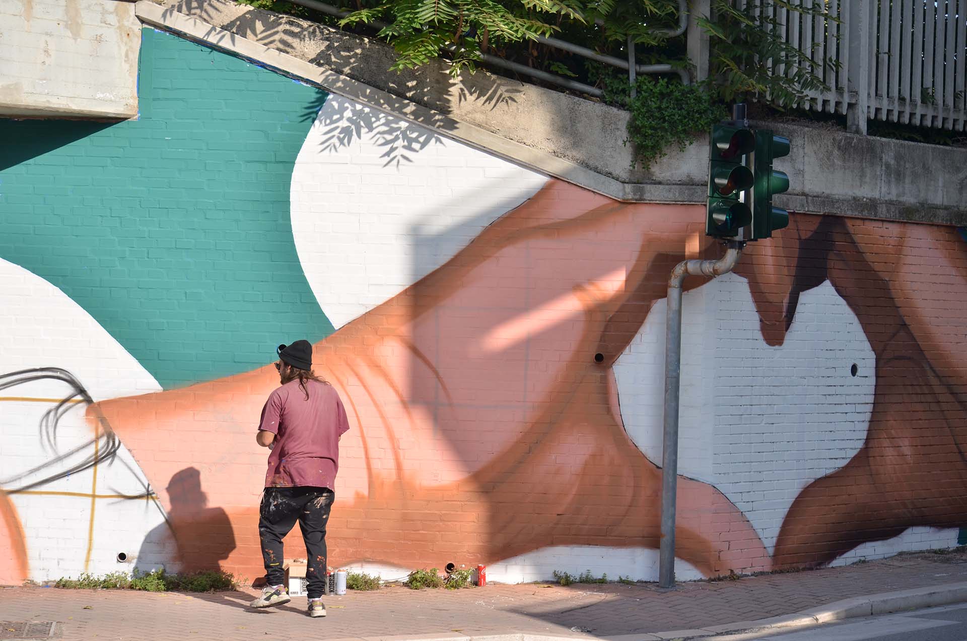 Murale antinquinamento realizzato a Pesaro