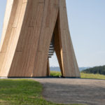 Torre di Wangen particolare della base