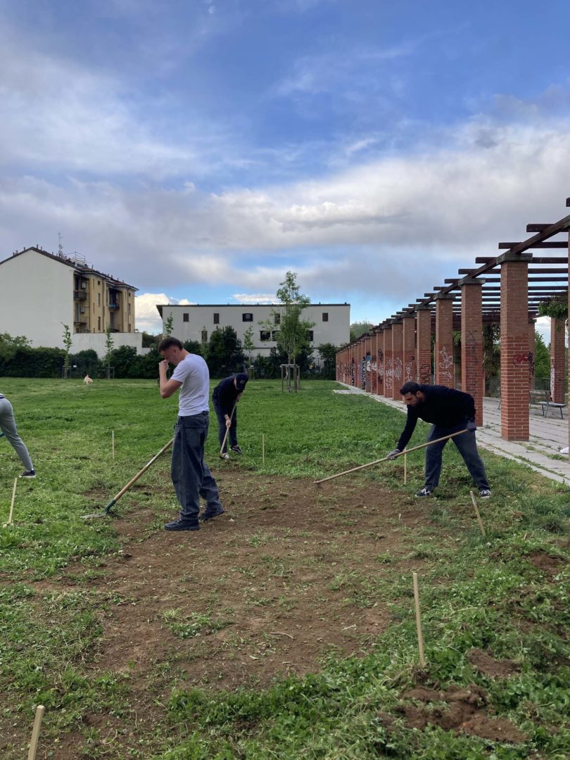 Volontari del progetto Sottocasa