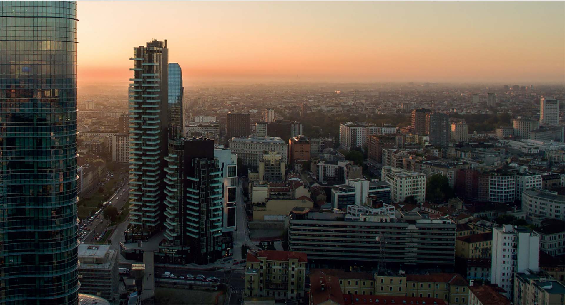 Coima vista su Milano Porta nuova