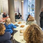 Mca presentazione di Nuvola di Officine Tamborrino a Milano presso lo showroom di Kerakoll