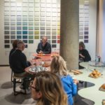 Mca presentazione di Nuvola di Officine Tamborrino a Milano presso lo showroom di Kerakoll