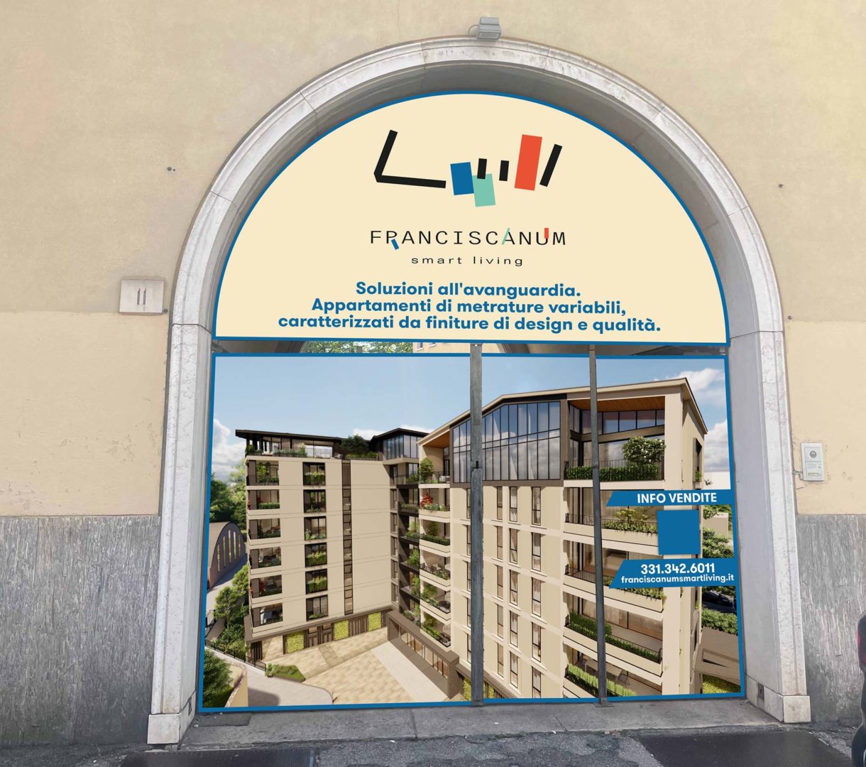 Franciscanum Smart Living render del progetto