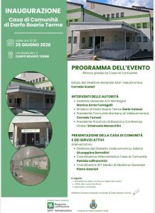 Programma della cerimonia di inaugurazione