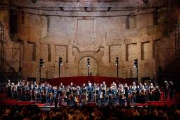 L'Accademia Sanata Cecilia si esibisce nella Basilica di Massenzio